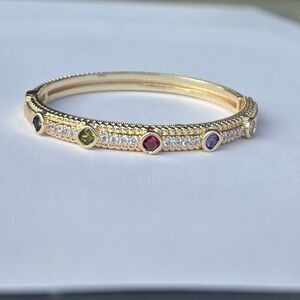 Gold and Black Elegant Bracelet